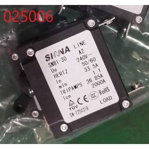 Выключатель автоматический (одинарный) 33.5А SGG 8000EHNA KM / AC circuit breaker