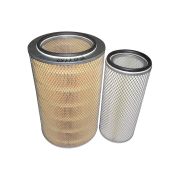 Фильтр воздушный двойной цилиндрический (Ф1-260х167х410/Ф2-160х106х360) SDEC SC7H230D2; TDS 155 ,168,TDK 260 6LTE/Air filter (К2640+А)