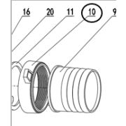 Гайка фланца насоса TSS-PDST100E/Wrench cap TSS-PDST100E, №10 (70003-00853-00)
