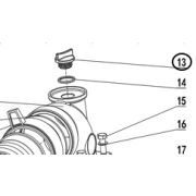 Пробка фланца выпускного TSS-PDST100E/cap TSS-PDST100E, №13 (70010-00238-00)