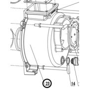 Корпус помпы TSS-PDST100E/Pump body /4 inch clean water pump/with 188 power TSS-PDST100E, №23 (70010-00497-00)