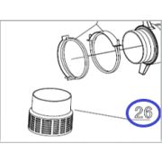 Фильтр рукава помпы TSS PGST100/Input filter PGST100, №26 (70010-04179-00)