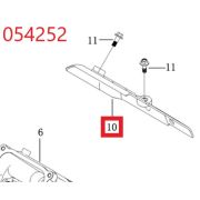 Дефлектор SGG 16000(.L.)-18000(.L.),LC2V90FD (верхний левый) Lc / Air deflector upper left (160190095-0001)